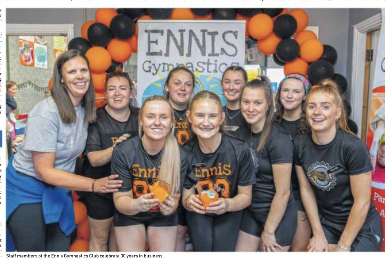 Ennis Gymnastics Team